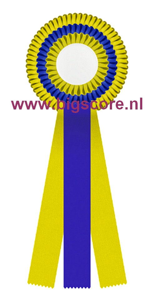 R 03 multi 3-Ringsrozet Ø 13 L: 31 cm Blanco met optie Full-Colour 50 mm afslag